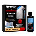 INOX SHIELD PREMIUM - PROTETTIVO IN NANOTECNOLOGIA PER ACCIAIO INOX E METALLI - (KIT 50ml) - Protettivo super-idrofobico - antisporco-anticorrosione per l'edilizia[23]