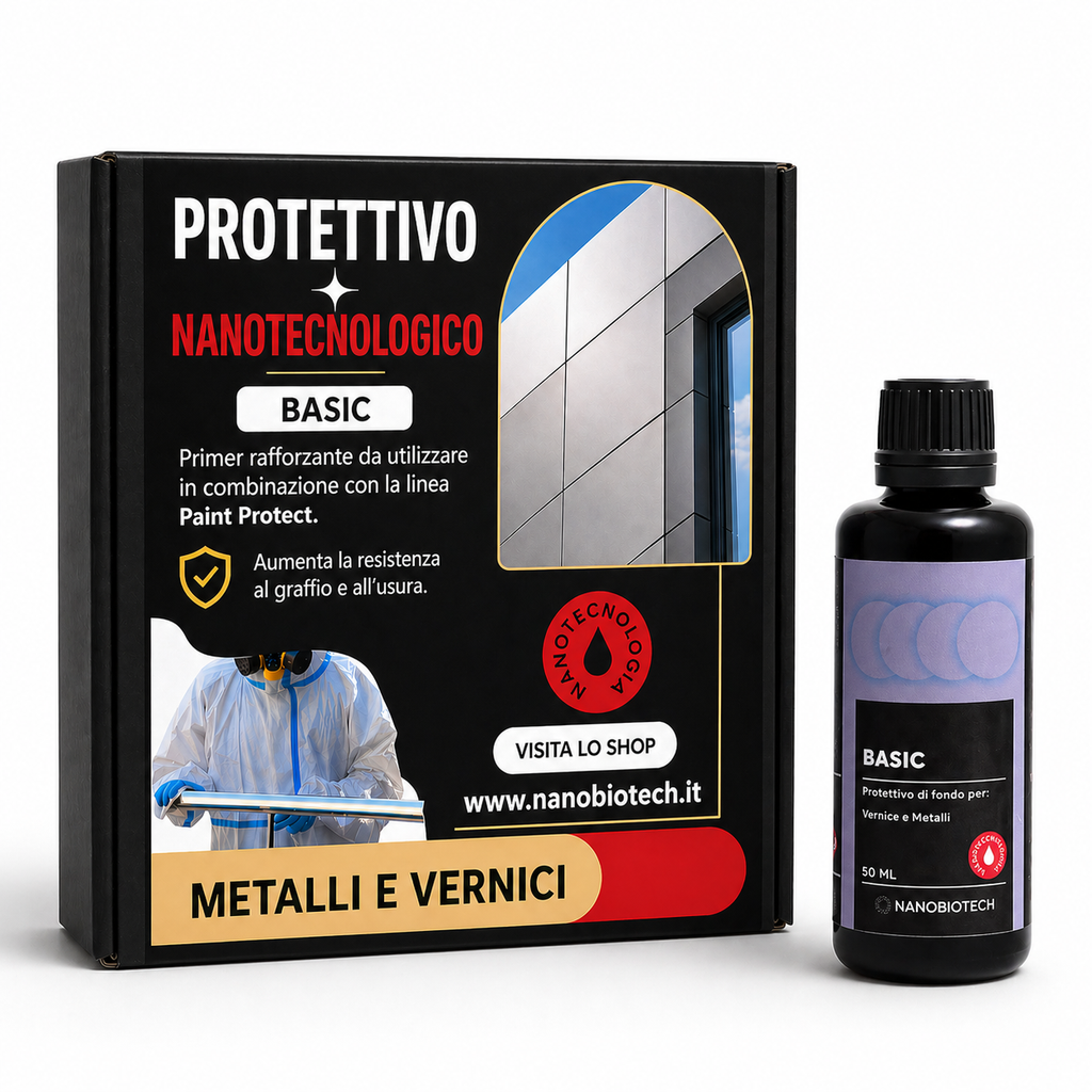 BASIC | Primer Nanotecnologico Invisibile per Paint Protect | Kit 50 ml AUTO E IMBARCAZIONI[11]